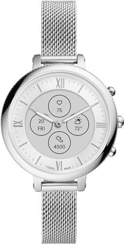 Smartwatch híbrido para mujer HR Monroe de Fossil con frecuencia...