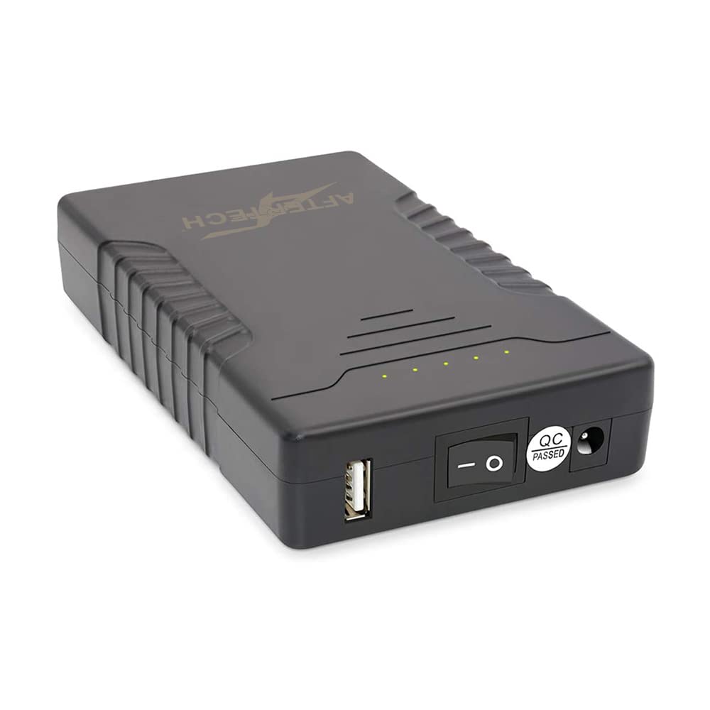 batteria li-ion 12v 6000 mah aftertech mini ups plus usb