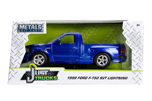 Jada 1:24 Metals Just Trucks 1999 Ford F-150 SVT Lightning miniatura 5