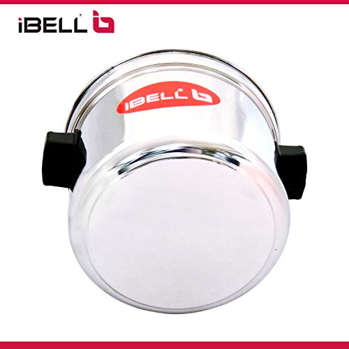 IBELL-Stainless-Steel-Idly-Cooker-Induction-and-Gas-Stove-Compatible-Idli-Maker-Silver-16-Idlies-4-Plates
