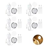 Titl Set di lampade LED 001 per Bambu Lab Makerworld - 5 pezzi 5 V alimentato USB con luce calda 3000 K, tre opzioni di colore, ideale per stampanti 3D, modelli hardware fai da te, caricatore incluso