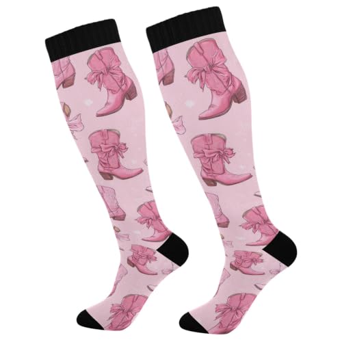Image of Fisyme Socks for Women Men Warm Comfort Athletic Crew Running Hiking Cycling Compression Socks