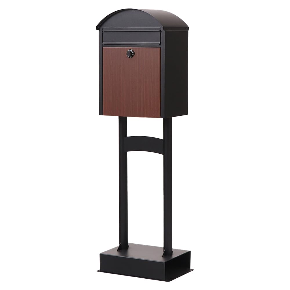 Amazon.co.jp: ヤマソロ スタンドポスト 置き型ポスト 壁掛け 2way