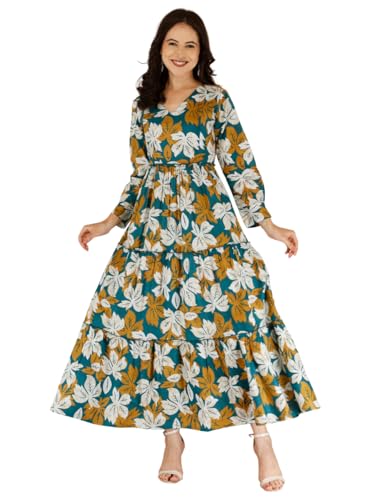 Image of Dhruvi Women's Rayon Anarkali Maternity Dress & Feeding Kurti with Zippers