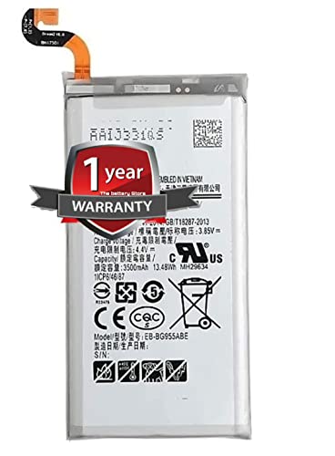 Image of THE BATTERY STORE Orginal EB-BG955ABE Battery for Samsung Galaxy S8 Plus G9550 G955 G955F /A G955T G955S G955P Battery with 1 year warranty and high capacity battery backup. Carefully check your phone model and purchase. (FOR SAMSUNG S8+)