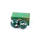 lachineuse - Yin Yang Qi Gong Kugeln Set - Chinesische Klangkugeln aus Emaille ⌀ 45 mm - Gesundheitskugeln - Geschenkbox Entspannung Zen - Asiatisches Feng Shui Objekt - Grün