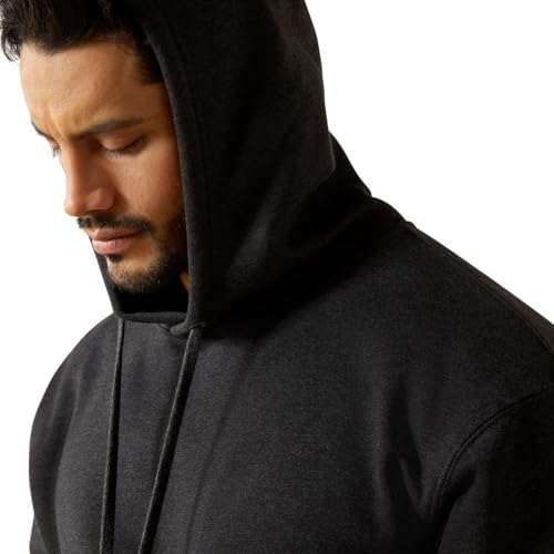 ARIAT Men's Rebar Workman Bolt Hoodie4