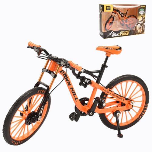 DAJASD Finger Fahrrad Modell, 1:8 Mountainbike Modell, Finger Mountainbike Spielzeug, Desk Craft Collection Geschenke und Fahrrad Deko für Büro, Zuhause, Verein, Unterricht(Orange) DAJASD Finger Fahrrad Modell, 1:8 Mountainbike Modell, Finger Mountainbike Spielzeug, Desk Craft Collection Geschenke und Fahrrad Deko für Büro, Zuhause, Verein, Unterricht(Orange)