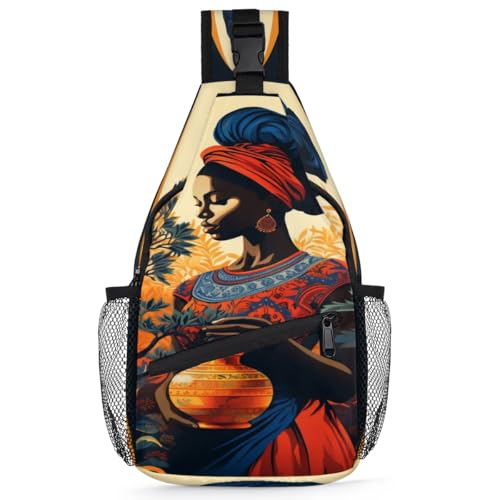 Bolso tipo sling unisex para senderismo y viaje