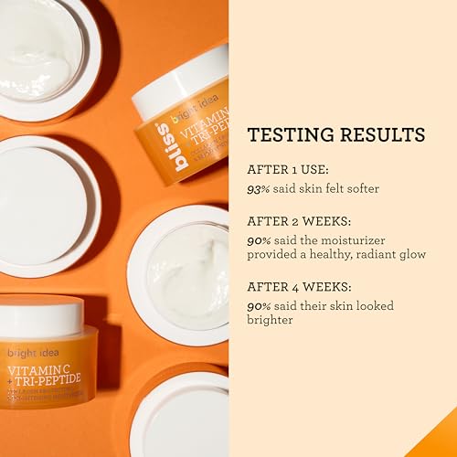 Bliss Bright Idea Tri-Peptide Brightening Moisturiser, 01- Bright Idea Vitamin C - Image 3