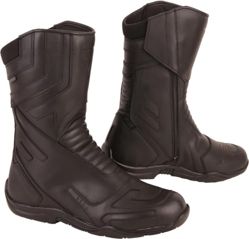 Modeka Valeno Sympa Motorradstiefel, schwarz, 40