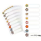 easykart labels Baby Bottle Labels for Daycare, Self-Laminating, Waterproof Write-On Name Labels, Assorted Sizes & Colors, Pack of 120 Stickers