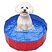 Faltbar Hundepool,50x8 cm Hundepool für Große & Kleine Hunde,PVC Hundepool,Faltbare Hundepools für Kleine,Faltbarer Hundepool für Kleine Hunde,Hunde Schwimmbecken für Hund,Kinderschwimmbad