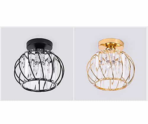 Lámpara de techo de cristal semi-empotrada para iluminación de pasillos 3