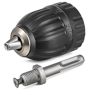 S&R Mandrino Autoserrante Sds-Plus a Chiusura Rapida 2-13 mm 1/2" - 20UNF. Filettatura M12