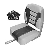 MSC Folded Boat Seat (AB-Light Gray/Dark Gray)