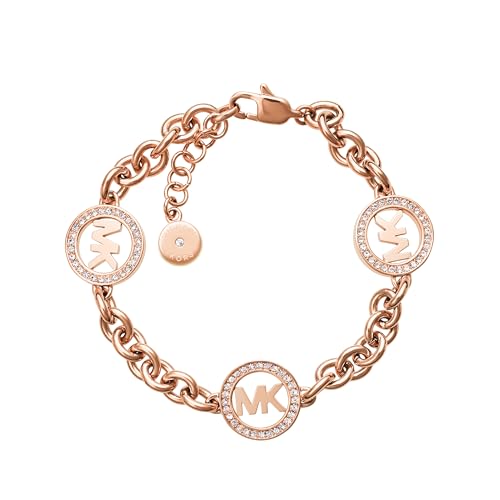 Michael Kors Rose Gold-Tone Bracelet for Women; Bracelets; Jewelry for Women