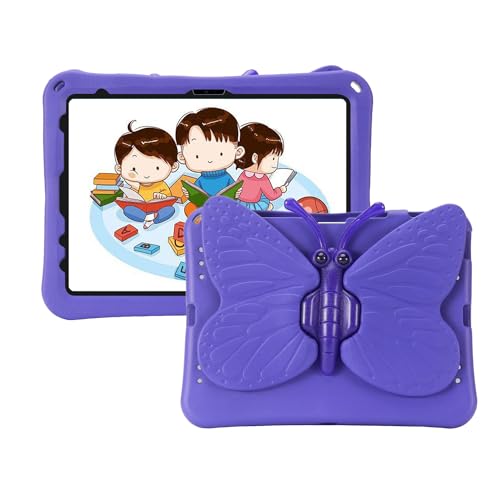 Étui papillon iPad violet en mousse : le cadeau d'anniversaire parfait pour fille