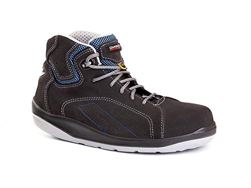 Giasco Schnürstiefel Volleyball S3, Größe 42, 1 Stück, grau / blau, ER037T42 Cover