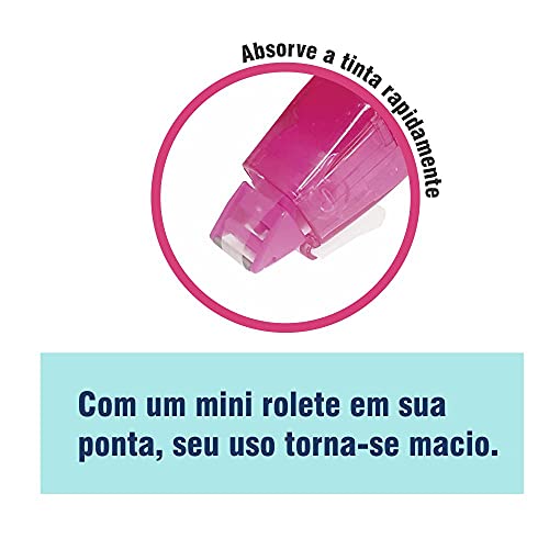 Pentel Fita Corretiva Rosa + Refil SM/ZTP205R-P