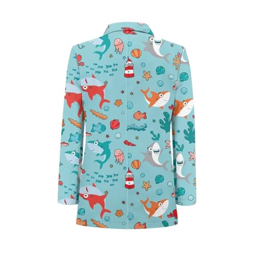 Mens Long Sleeve Blazer for Male Regular Coats with Pocket One Button Notched Lapel Suit Jacket Casual Business4