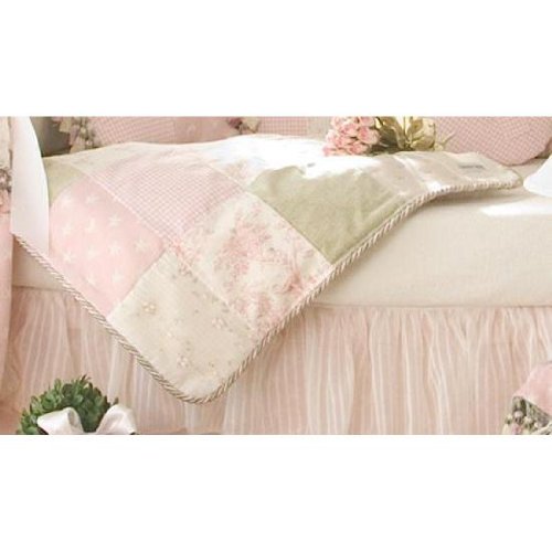 Glenna Jean Isabella Quilt, Pink/Green/Cream