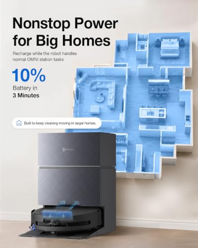 Image of ECOVACS DEEBOT X11S PRO Omni Robot Vacuum and Mop, 30000Pa Blast Suction | TrueEdge Instant Self-Washing Roller, OMNI Station, 3-Min PowerBoost Charging, ZeroTangle, AI Obstacle Avoidance, YIKO Agent