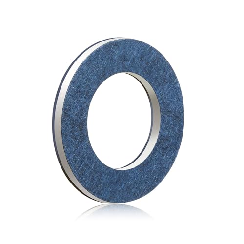 Image of Oil Drain Plug Gasket Compatible with Toyota Lexus 4Runner Land Cruiser Tundra Tacoma RAV4 Sienna Sequoia Models Replace 12mm Aluminum Crush Washer Seals 90430-12031