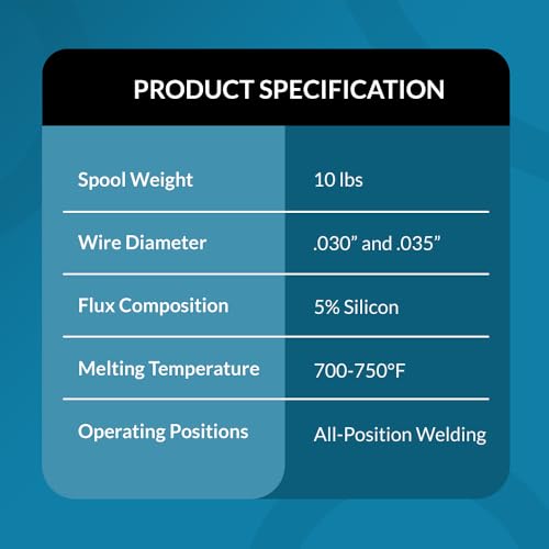 Image of PGN Flux Core Mig Wire E71T-11 .030 + .035, 10 Pound Spool - Gasless Mild Steel MIG Welding Wire with Low Splatter - For All Position Arc Welding