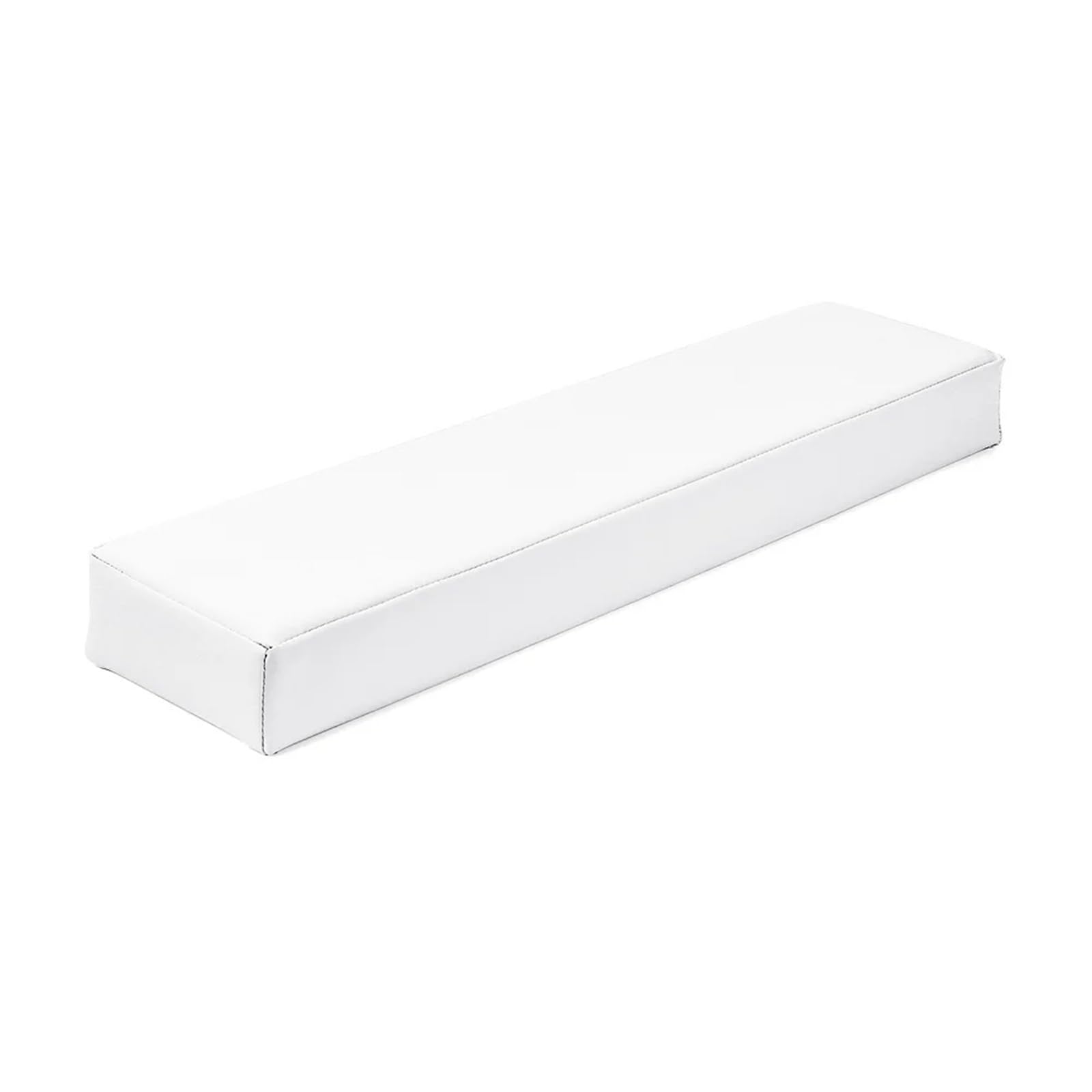 Cuscino for mano esteso da 50 cm Cuboide Poggiamani for manicure Supporto Poggiapolsi for unghie for piede for pedicure poggiapiedi(White)