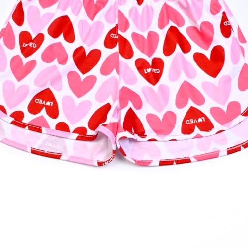 Image of Mirawise Girls 3 Pc Pajamas Sleepwear Cotton Pjs Clothes Set 4-13 Years