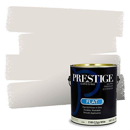 PRESTIGE Paints Exterior Paint and Primer In One, 1-Gallon, Flat,