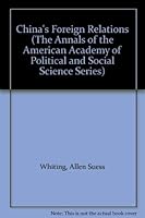 China's Foreign Relations 0803944764 Book Cover