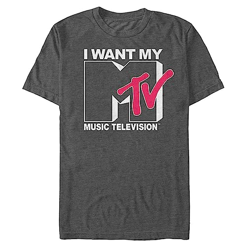 Nickelodeon Young Men's Standard Want Logo T-Shirt