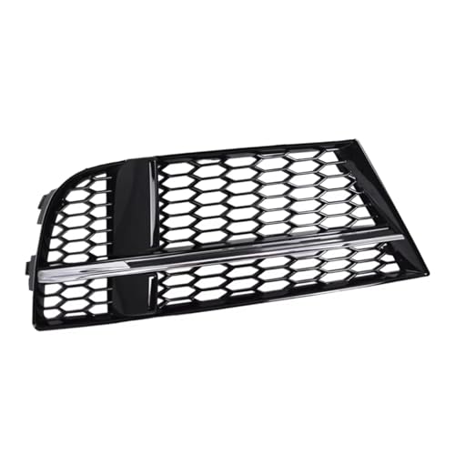 車のフロントグリル For A3 S3 2016 2017 2018 2019 2020 車用 左右フロントバンパー フォグランプ メッシュグリル エアインテークグリル カースタイリング 8V3807681AE(Right)