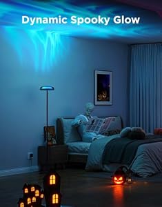 Govee Uplighter Floor Lamp for Living Room, RGBIC Ripple Projector — photo 4 of 6