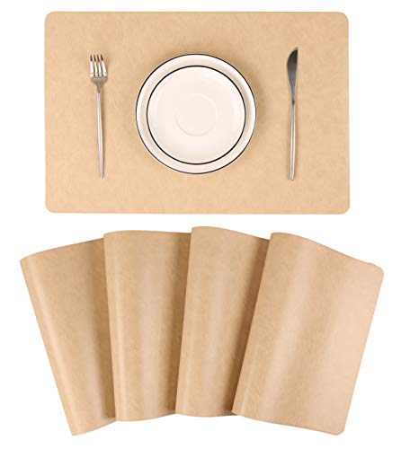 Faux Leather Placemats Only $15.65 (Reg. $32.98) at Amazon