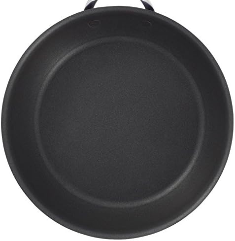 Pemberly Row Copper Nonstick French Skillet in Dark Gray