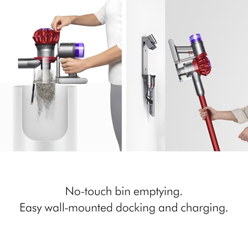 Image of Dyson V8 Origin Vacuum, Red (Renewed Premium)