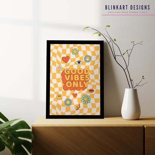 Image of BLINKART Trendy Abstract Wall Art Painting Print Design | Aesthetic Wall Decor Photo Artwork Frame Decoration Hanging For Home Bedroom Living Room Office Wall Decor | T051 | 13x10 Inches