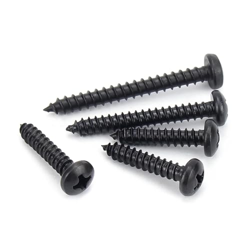 Tornillos autorroscantes M2x14mm pack 100 piezas acero inoxidable miniatura 3