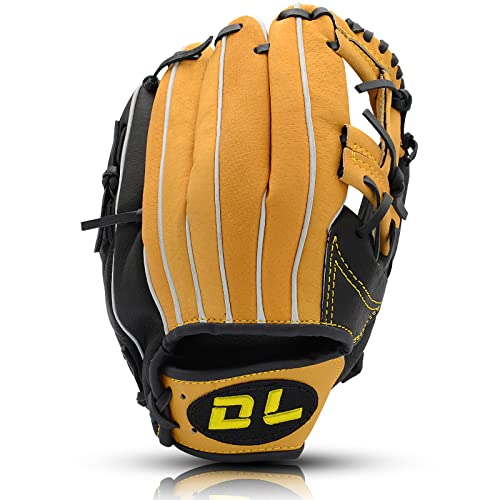 Pigskin Baseball Glove For Youth Adult, Softball Glove 11.5''-12.5'' Baseball Mitt Left Hand Glove, Right Hand Throw #TOP1