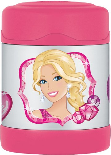 Image of Thermos Funtainer 10 Ounce Food Jar, Barbie