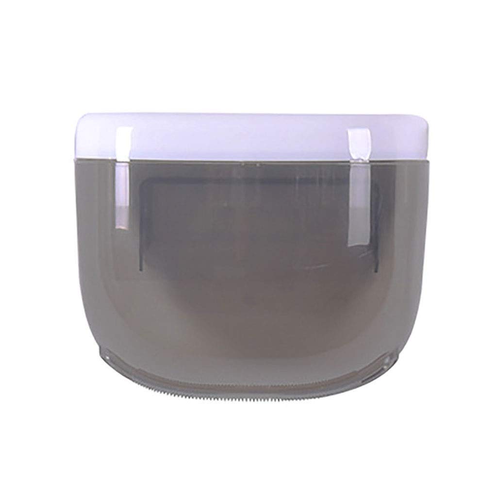 Soporte de Papel higiénico Impermeable, Estante de Almacenamiento for teléfono móvil, Caja dispensadora montada en Pared