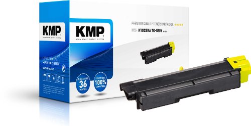 KMP K-T51 jaune compatible avec Kyocera TK-580 Y