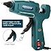 Fireproof 100W Hot Glue Gun Kit Glue Gun - MAXDONE Craft Glue Gun Full Size (Not Mini) Glue Guns Heavy Duty Hot Glue Gun with 12pcs Glue Sticks(0.43'' x 8