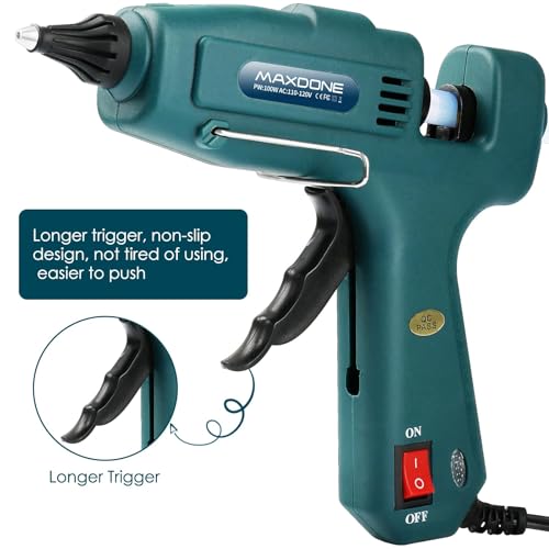 MAXDONE 100W Full Size Hot Glue Gun