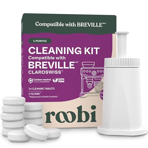 Roobi Espresso Cleaning Kit with Filters and Tablets