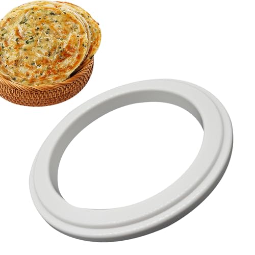 Plantilla para salsa de pizza, molde para pizza de queso, herramienta de preparación de pizza, anillo de pizza antiadherente a prueba de óxido, herramienta para magdalenas y galletas