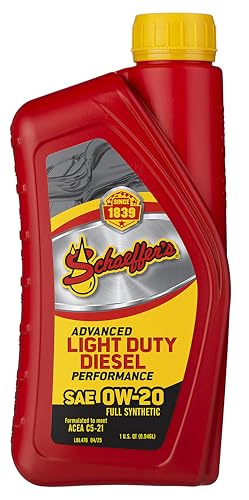 Aceite de motor sintético 0W-20 Schaeffer 1 cuarto pack 12 miniatura 2